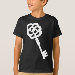 T-shirt Tenue assortie pour hommes avec clé et chaîne à bo