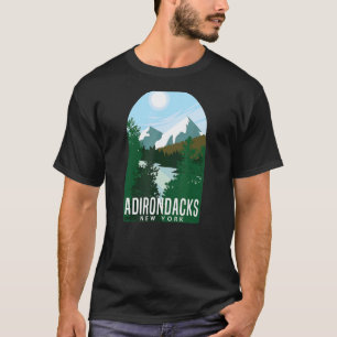 T-shirt Tenue de camping et de randonnée dans les monts Ad