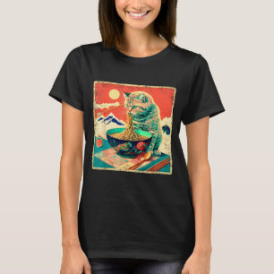 T-shirt Tenue de chats de nouilles Ramen Verset de la Bibl