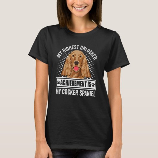 T-shirt Tenue de Cocker Spaniel Cocker Spaniel (Devant)