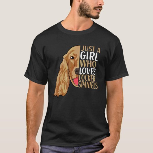 T-shirt Tenue de Cocker Spaniel Cocker Spaniel 4 (Devant)