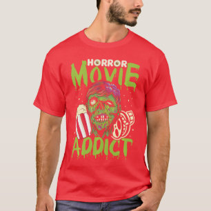 T-shirt Tenue de film d'horreur pour festival de cinéma Ha