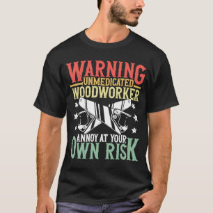 T-shirt Tenue de menuisier Travail du bois Charpentier po
