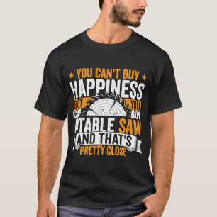T-shirt Tenue de menuisier Travail du bois Charpentier po