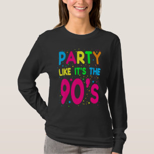 T-shirt Tenue de rave pour femmes des années 90 et déguise