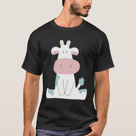 T-shirt tenue de vache (Devant)
