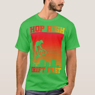 T-shirt Tenue de vélo vintage bicyclette urbaine freestyle