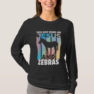 T-shirt Tenue de zèbre pour les amateurs de zèbres pour ga