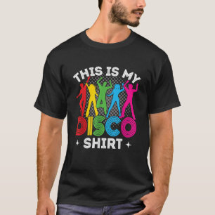 T-shirt Tenue Disco Femmes Hommes Costume Années 70 80 C'e