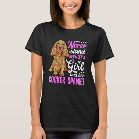 T-shirt Tenue pour chien Cocker Spaniel Cocker Spaniel 2 (Devant)