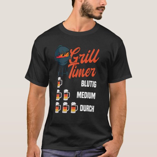 T-shirt Tenue Pour Griller Pour Les Maîtres Grillés (Devant)