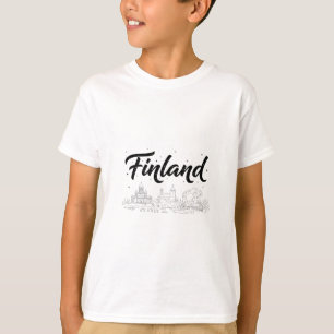 T-shirt Tenues de voyage pour vacances avec vue sur la Fin
