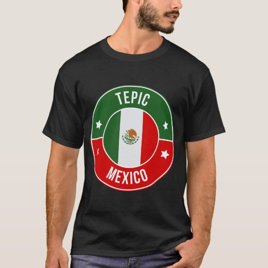 T-shirt Tepic, Mexico (Devant)