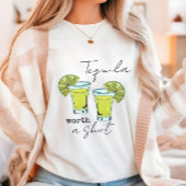 T-shirt Téquila Cool Ça Vaut Un Coup