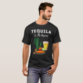 T-shirt Tequila Est La Réponse À La Journée Nationale De L (Devant entier)