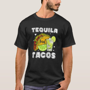 T-shirt Tequila Et Tacos Cinco De Mayo Femmes Lime Taco