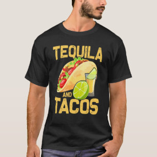 T-shirt Tequila Et Tacos Mexicaine Boisson Fiesta Boisson