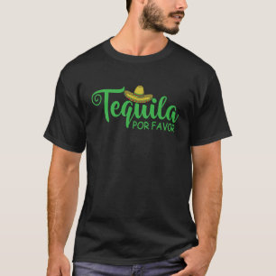 T-shirt Tequila por Favor Holiday Mexique Amérique