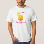 T-shirt Tequila Sunrise (Devant)