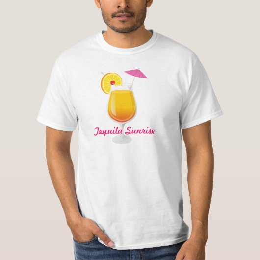 T-shirt Tequila Sunrise (Devant)