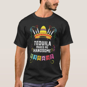 T-shirt Tequilla Me Rend Belle Boisson De Tequila Alcooliq