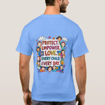 T-shirt ter bescherming van kinderen