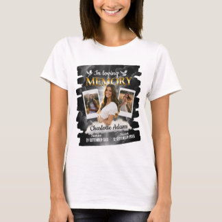 T-shirt 'Ter nagedachtenis aan', shirt met herdenk
