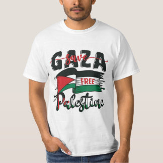 T-shirt ter ondersteuning van de Palestijnse zaak 
