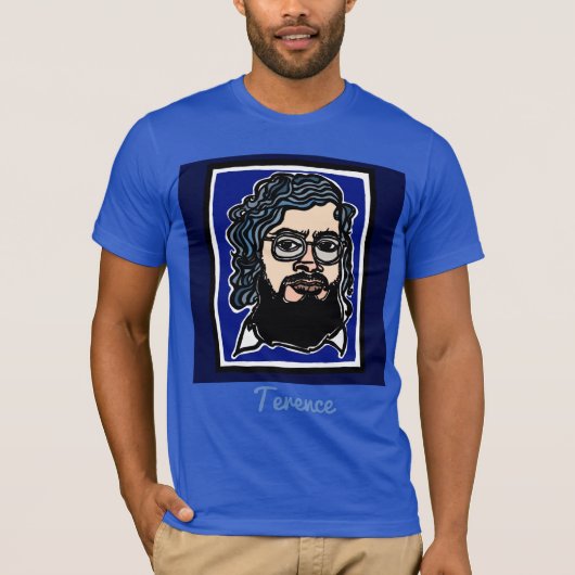 T-shirt Terence par FacePrints (Devant)