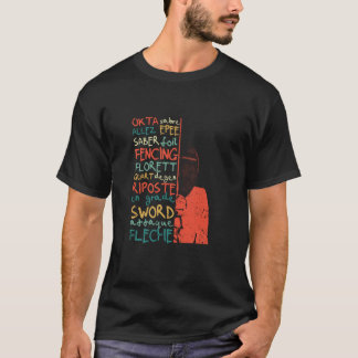 T-shirt Termes de clôture Formation des clôtures Équipe Fo