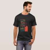 T-shirt Termes de clôture Formation des clôtures Équipe Fo (Devant entier)