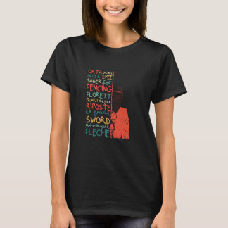 T-shirt Termes de clôture Formation des clôtures Équipe Fo