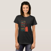 T-shirt Termes de clôture Formation des clôtures Équipe Fo (Devant entier)