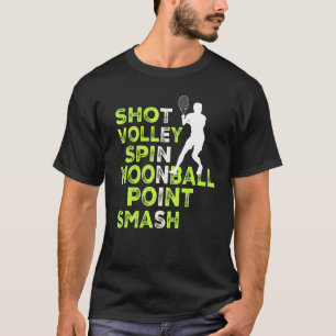 T-shirt Termes De Tennis Pour Champions De Tennis