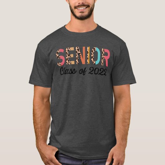 T-shirt Terminale 2022 Léopard Seniors (Devant)