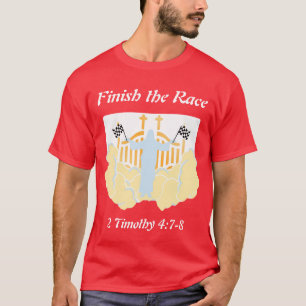 T-shirt Terminer la course