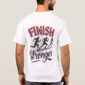T-shirt Terminer plus fort (Dos)