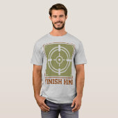 T-shirt Terminez-le (Devant entier)