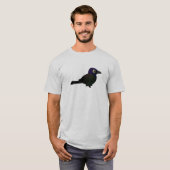 T-shirt Terrain communal Grackle de Birdorable (Devant entier)