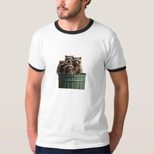 T-shirt Terrain de jeu Panda Trash (Devant)