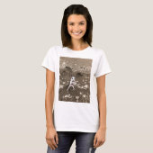 T-shirt terrain de plage (Devant entier)