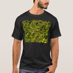 T-shirt Terrain de tournesol