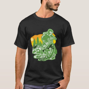 T-shirt Terrain de VTT Mtb Cyclisme Amateur de Vélo Bicyc