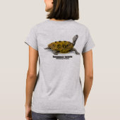T-shirt Terrapin de dos en forme de losange (terrapin de (Dos)