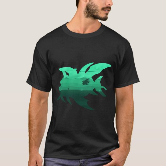T-shirt Terraria - Duke Fishron (Devant)