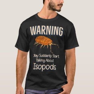 T-shirt Terrarium Roly Poly Pill Bug Orange Isopod