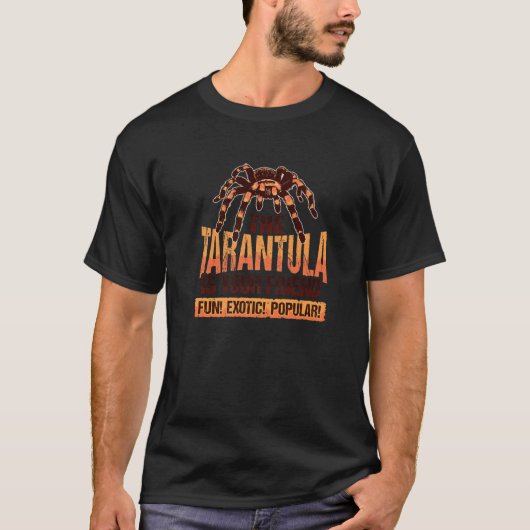 T-shirt Terrarium Tarantula Conception pour animaux de com (Devant)