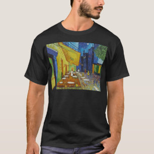 T-shirt Terrasse de café la nuit par Vincent van Gogh