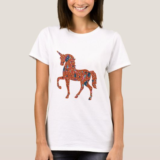 T-shirt Terrazzo Pièces Unicorne (Devant)
