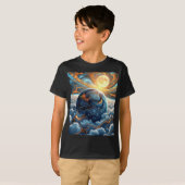 T-shirt Terre Abstraite (Devant entier)